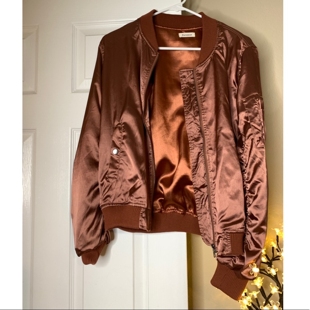 Rusty Rose bomber jacket